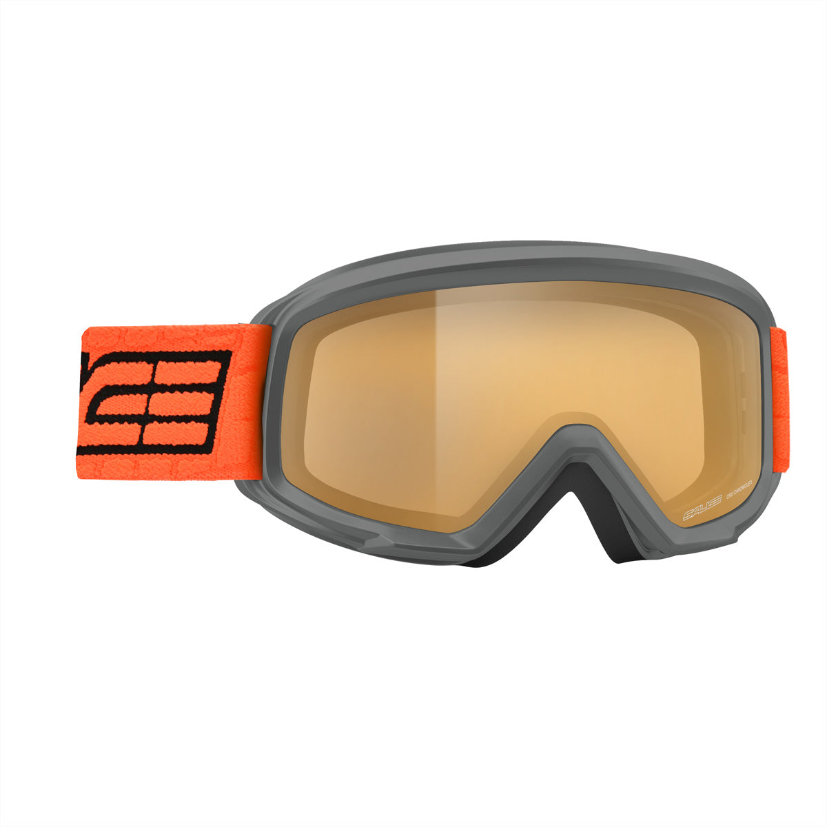 Salice Occhiali Schutzbrille – Orange Gläser, Antibeschlag, 100 % UV-Schutz (UVA/UVB)