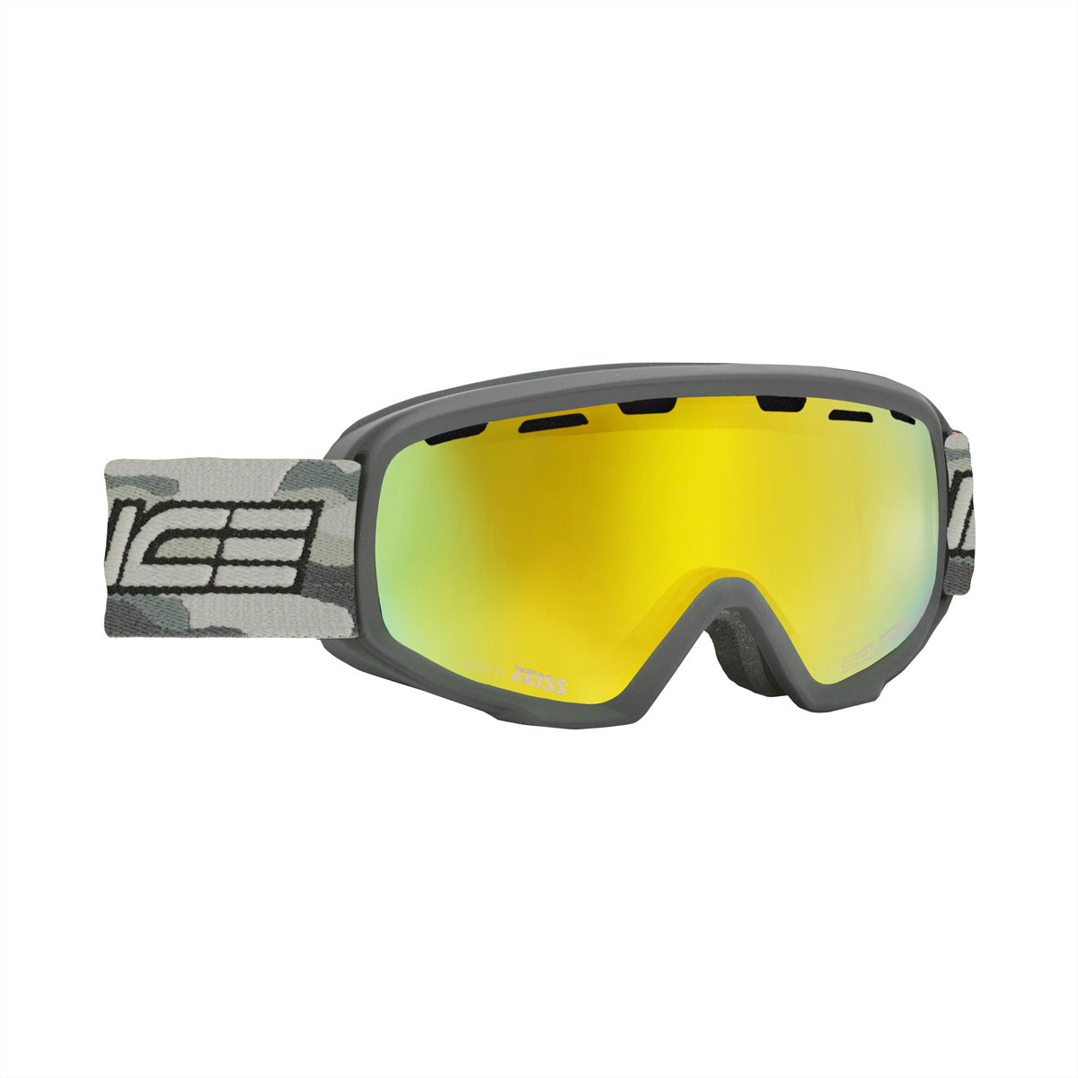 Salice Occhiali Schutzbrille – Gelbe Gläser, Antibeschlag, 100 % UV-Schutz