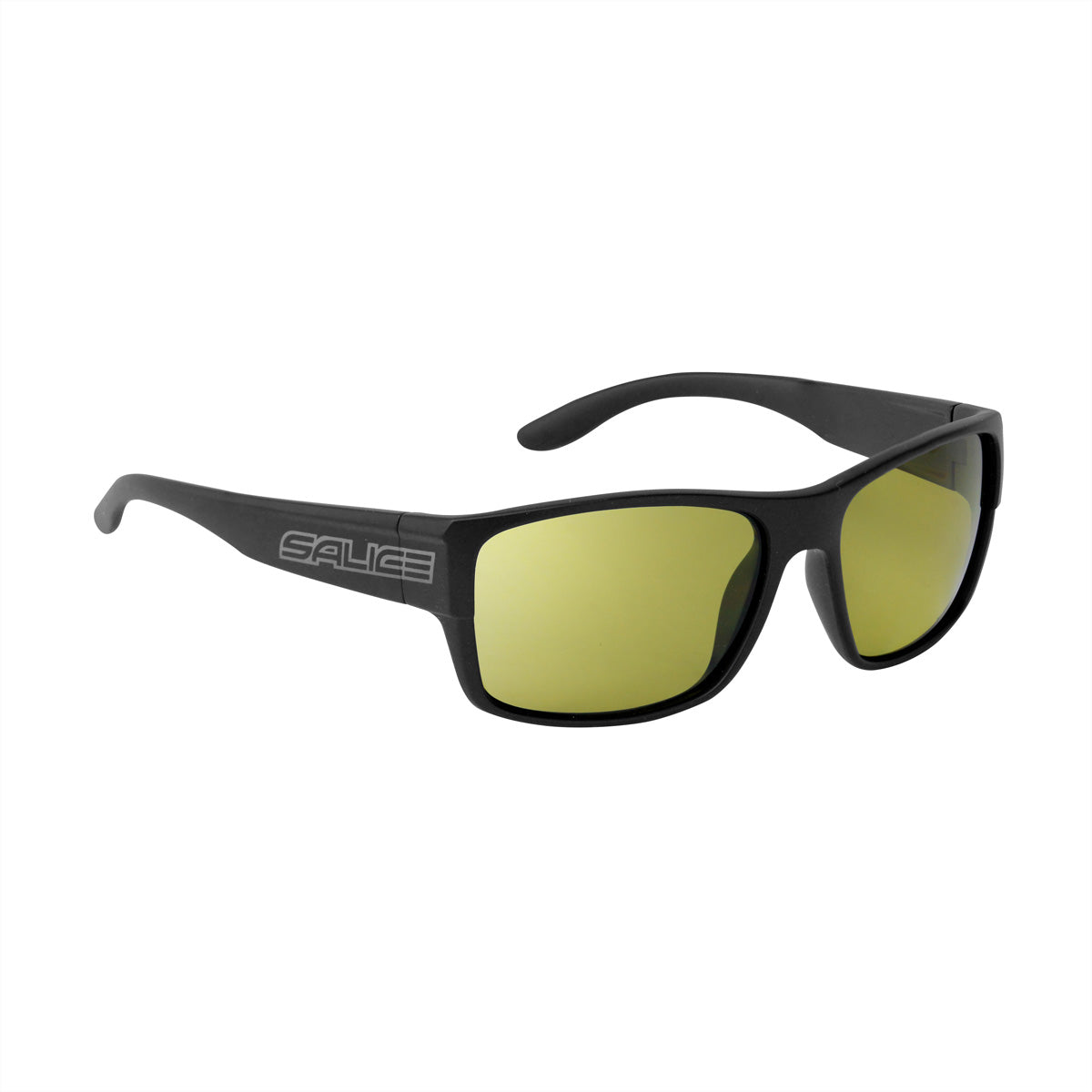 Salice Occhiali Schutzbrille 846DRIVER P Driver – Grüne Gläser, 100 % UV-Schutz, Schwarzer Rahmen