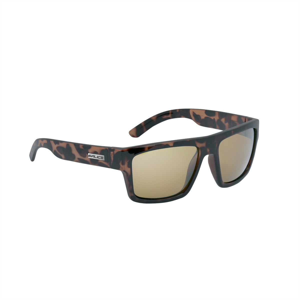Salice Occhiali Sonnenbrille 851P – Braune Gläser, 100 % UV-Schutz, Mehrfarbiger Rahmen