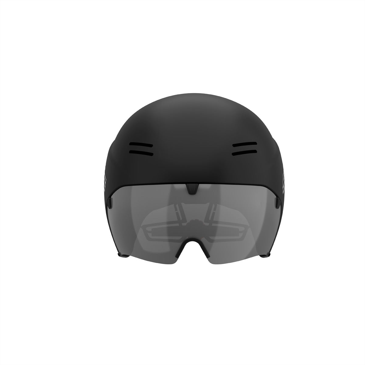 Salice Occhiali – Schutzhelm Chrono – Schwarz, 52–58 cm, EPS, mit Visier