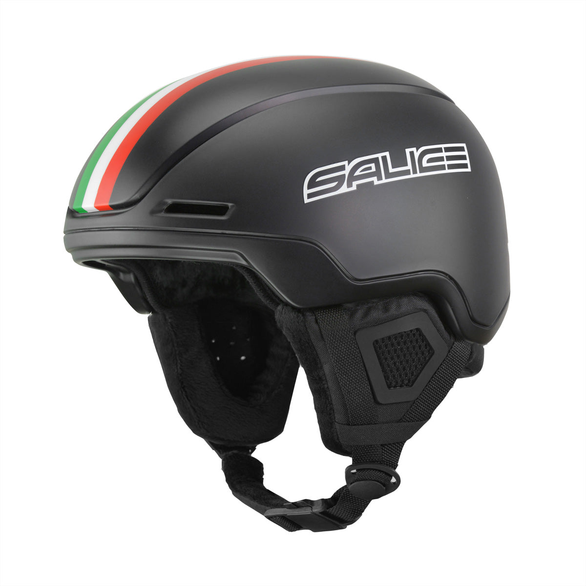 Salice occhiali Salice – Schutzhelm Eagle – Schwarz, 56–61 cm, ABS, belüftet, Fidlock-Schnalle