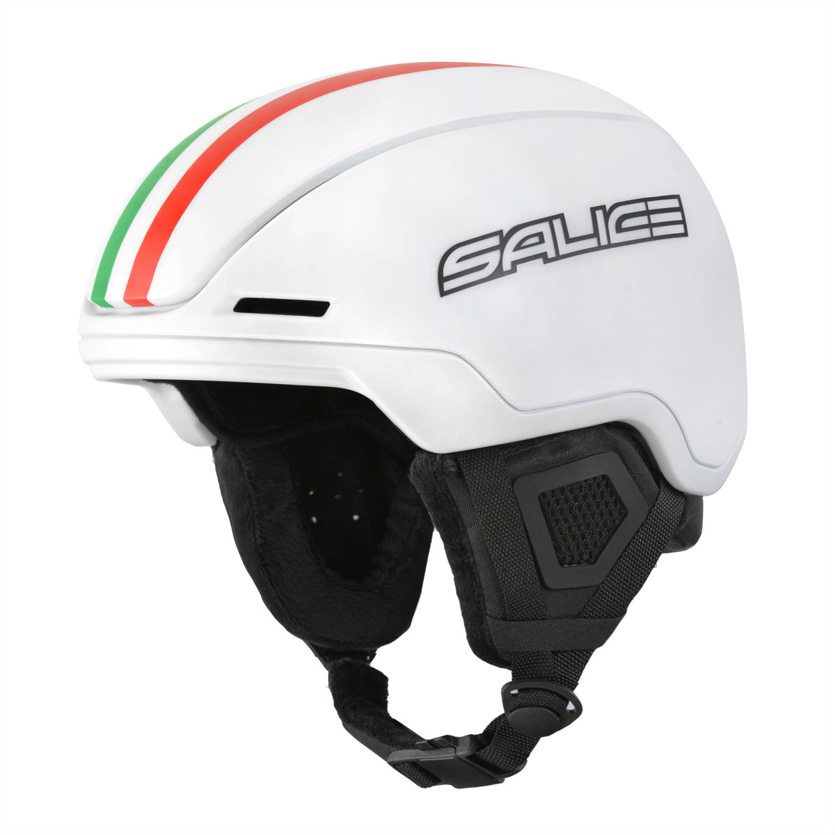 Salice Occhiali – Schutzhelm Eagle – Weiss, 56–61 cm, belüftet, magnetische Fidlock-Schnalle