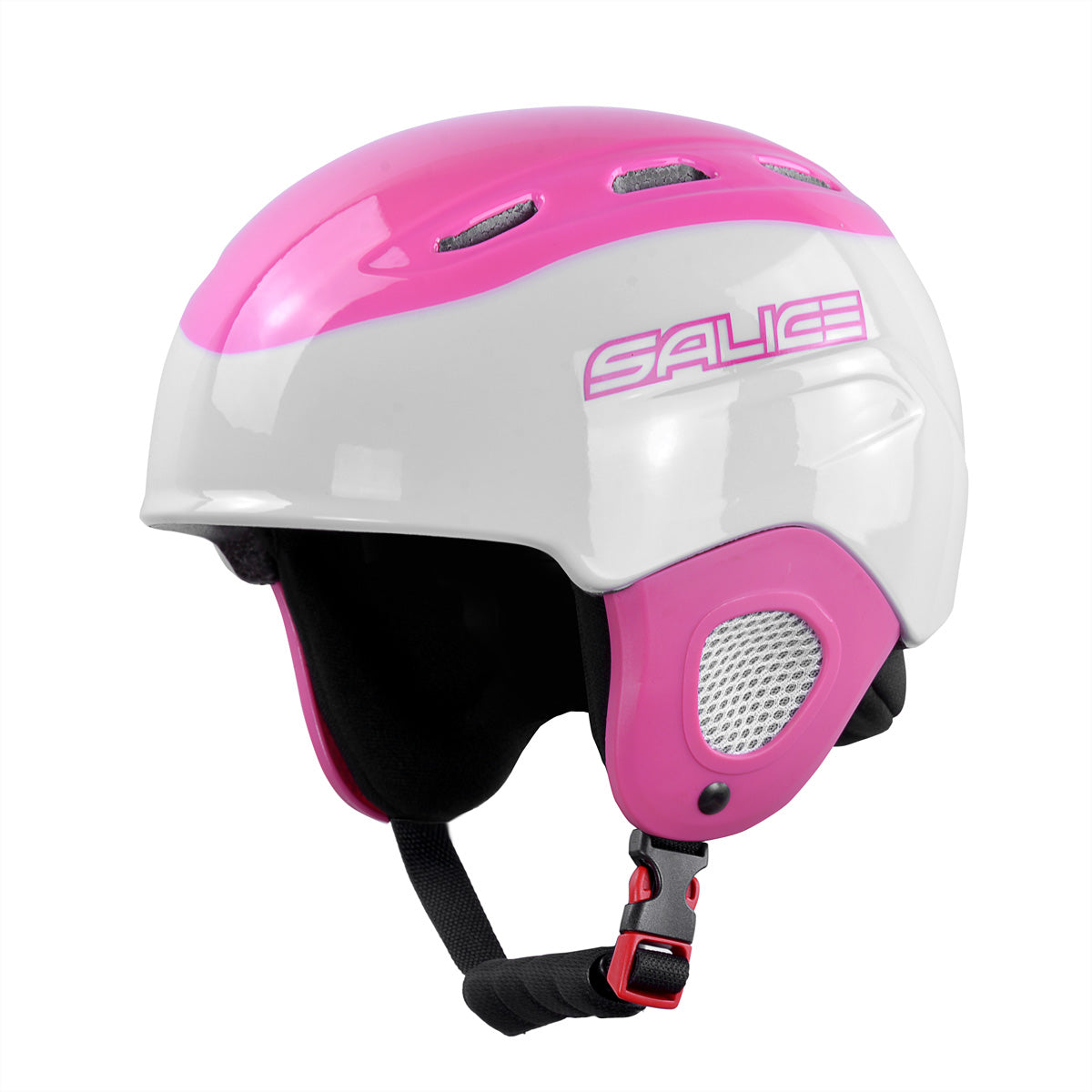 Salice Occhiali – Schutzhelm – Fuchsia, 48–56 cm, Fliegennetzeinsatz, ABS, EU 1078