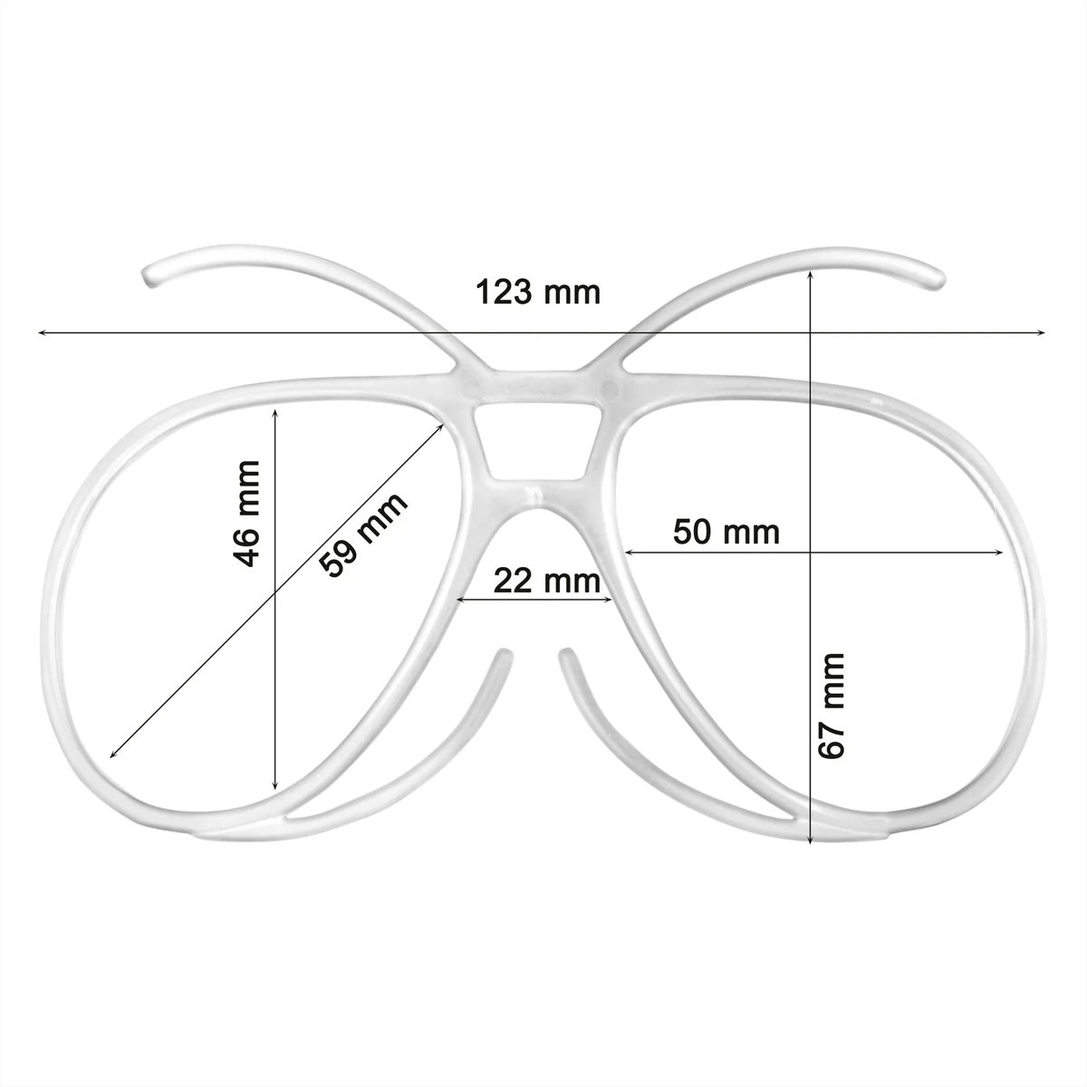 Salice Occhiali Schutzbrille Geko (Gr. L)