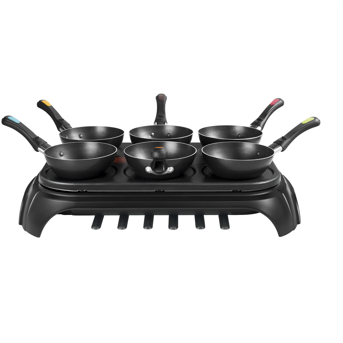Tefal Tischgrill Wok Gourmet – 1000 W, Teflonbeschichtet – Schwarz/Edelstahl