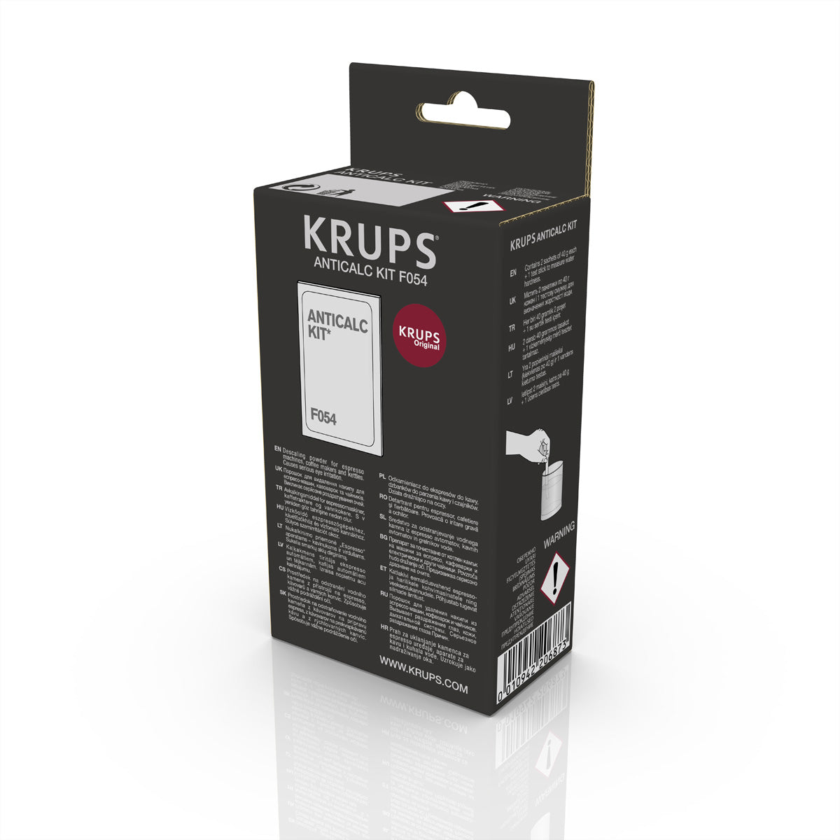 Krups Entkalker New Anticalc Kit – für Kaffeemaschinen, Pulver