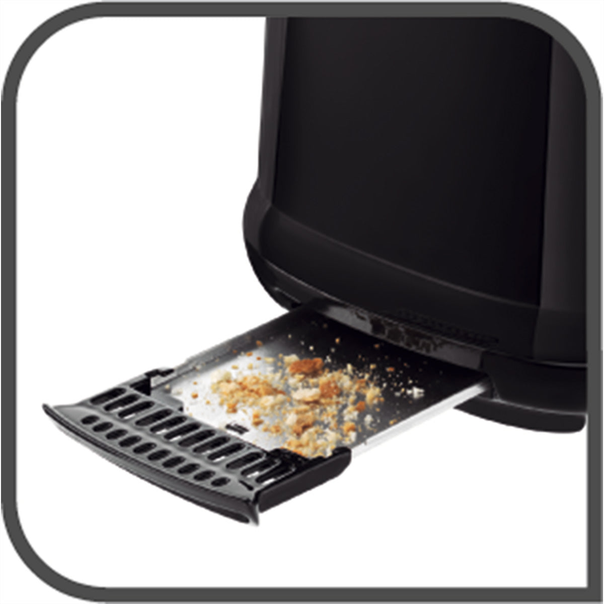 Moulinex Toaster Subito – 2 Scheiben, 7 Stufen, 850 W – rot/edelstahl