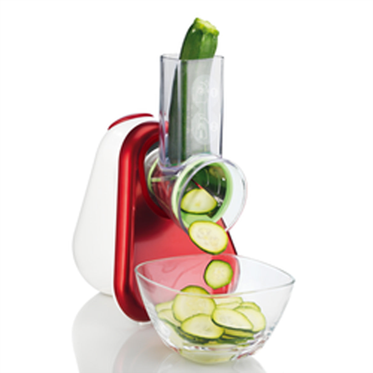 Gorenje Allesschneider R401W – 17 mm, 110 W – weiss/edelstahl