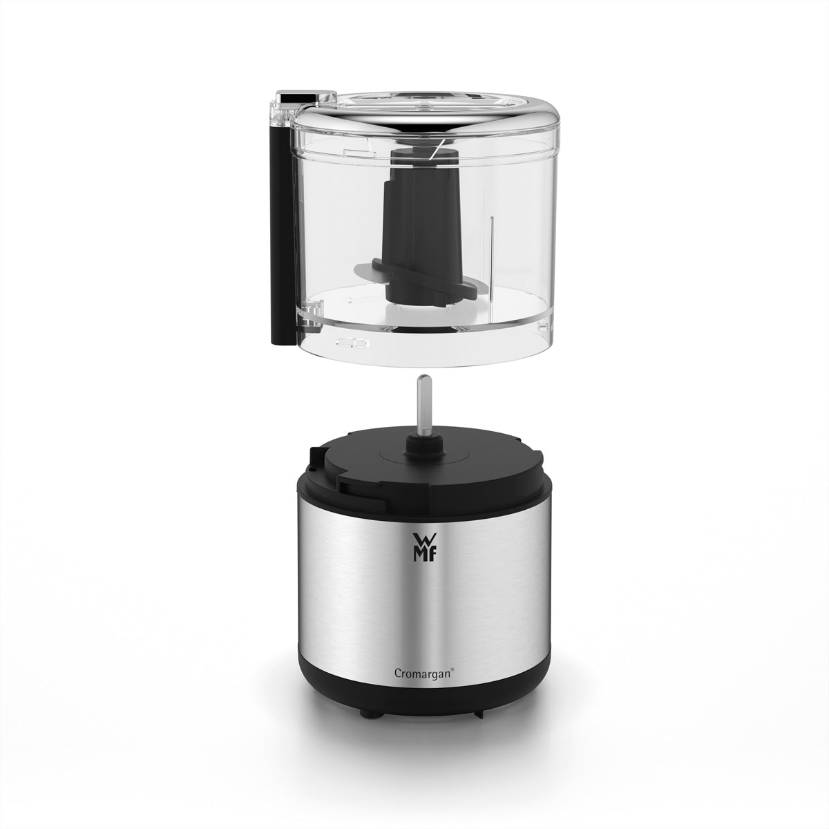 WMF Zerkleinerer Küchenminis – 0,3 l, 65 W, spülmaschinenfest – Edelstahl