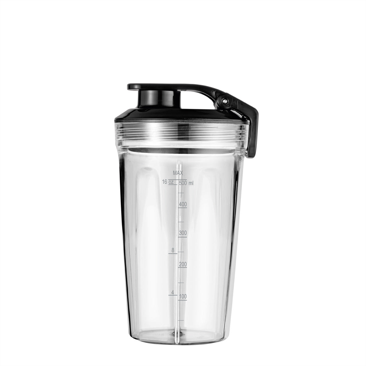 WMF Smoothie-Mixer kult X Mix & Go – 0,6 l, 300 W, To-Go – silber/schwarz