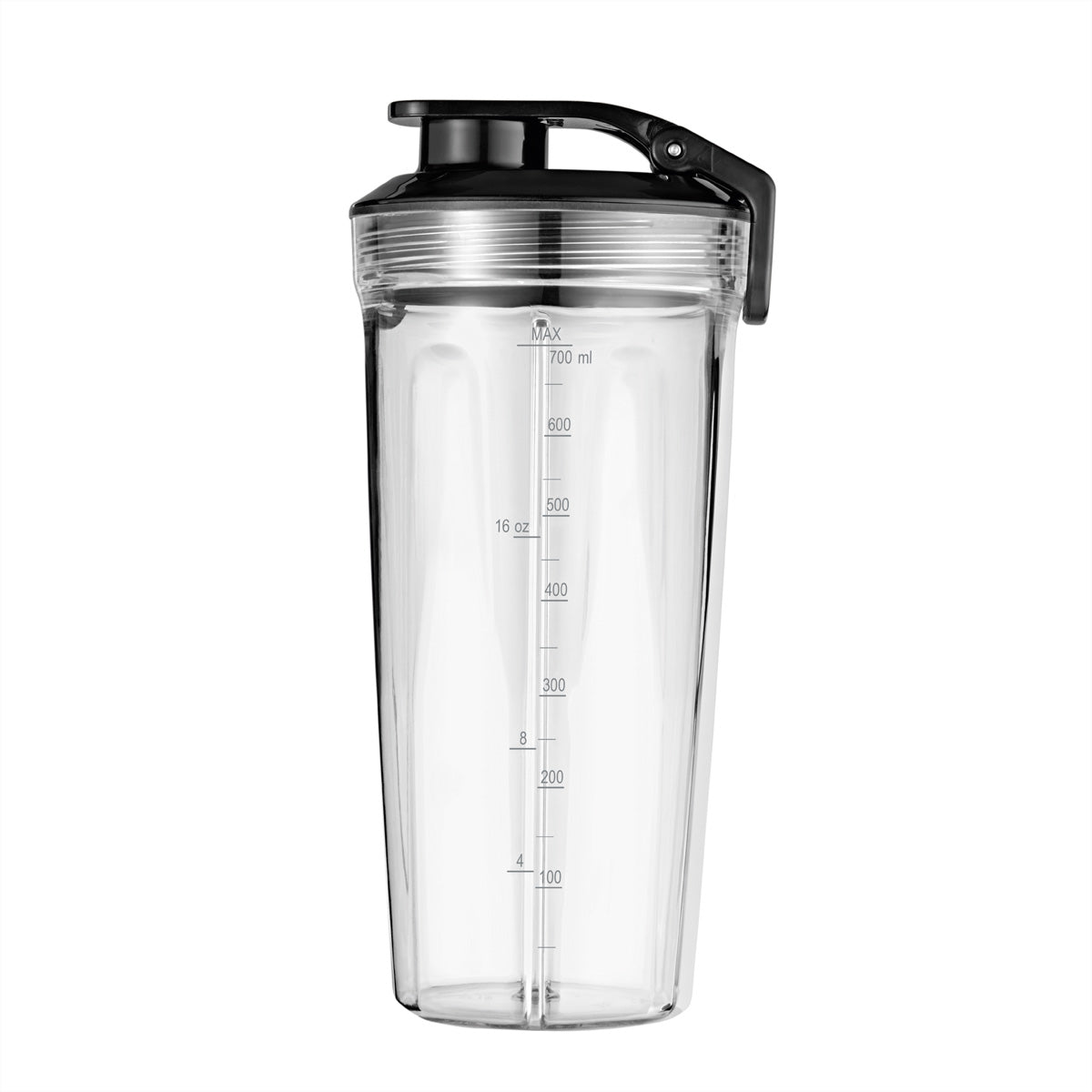 WMF Smoothie-Mixer kult X Mix & Go – 0,6 l, 300 W, To-Go – silber/schwarz