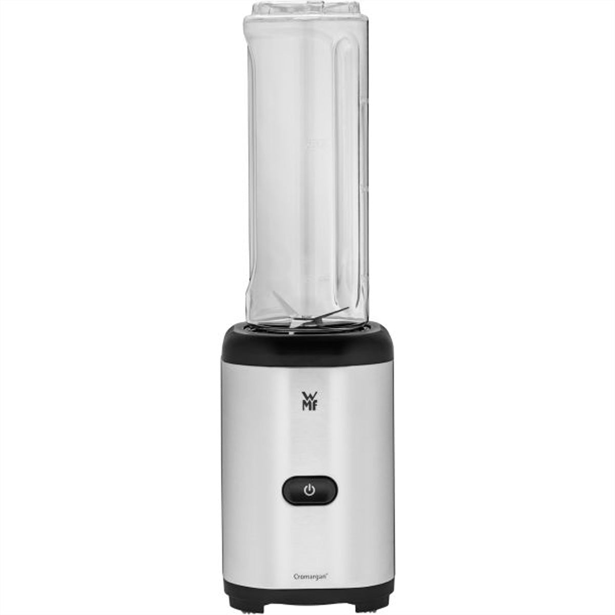 WMF Smoothie-Mixer kult X Mix & Go – 0,6 l, 300 W, To-Go – silber/schwarz