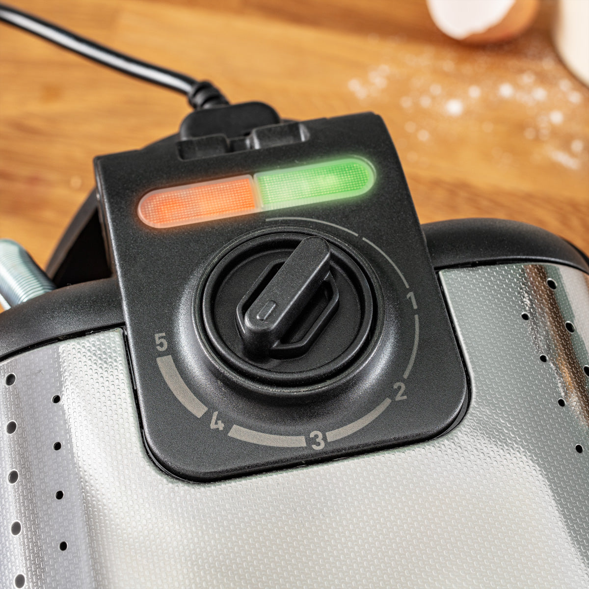 Tefal Waffeleisen WM755DCH – 2 Waffeln, 4in1 (Waffel/Toast/Panini/Grill), 1'200 W – Schwarz/Edelstahl
