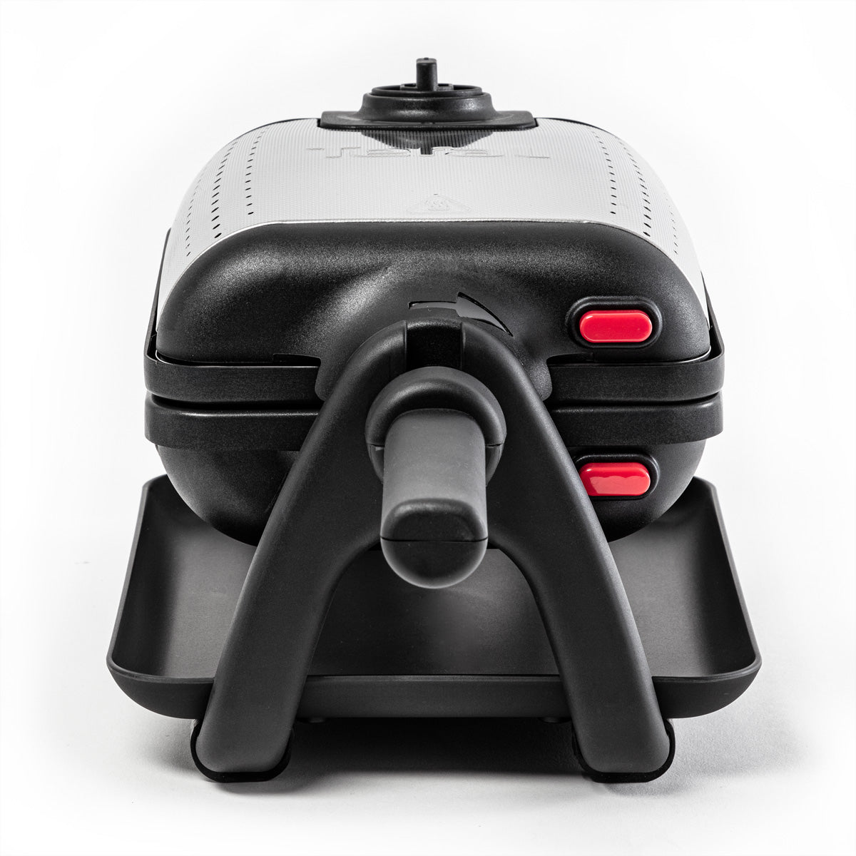 Tefal Waffeleisen WM755DCH – 2 Waffeln, 4in1 (Waffel/Toast/Panini/Grill), 1'200 W – Schwarz/Edelstahl