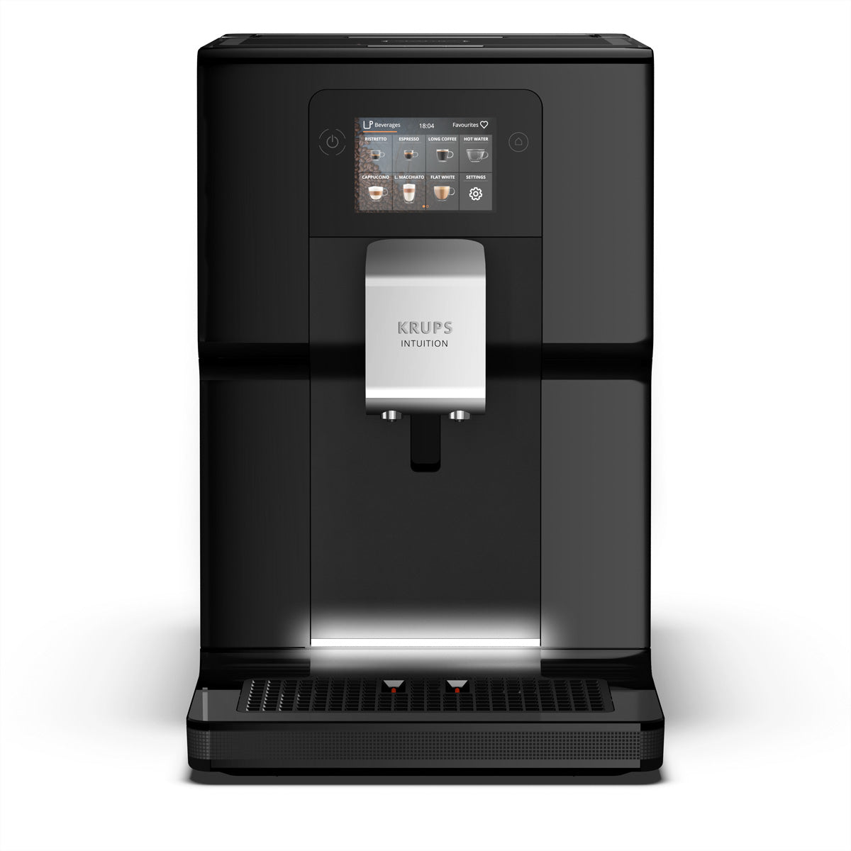 Krups EA873810 Kaffeevollautomat – 3 l, One Touch Cappuccino-System, schwarz, 40,5 × 36,5 × 24,5 cm