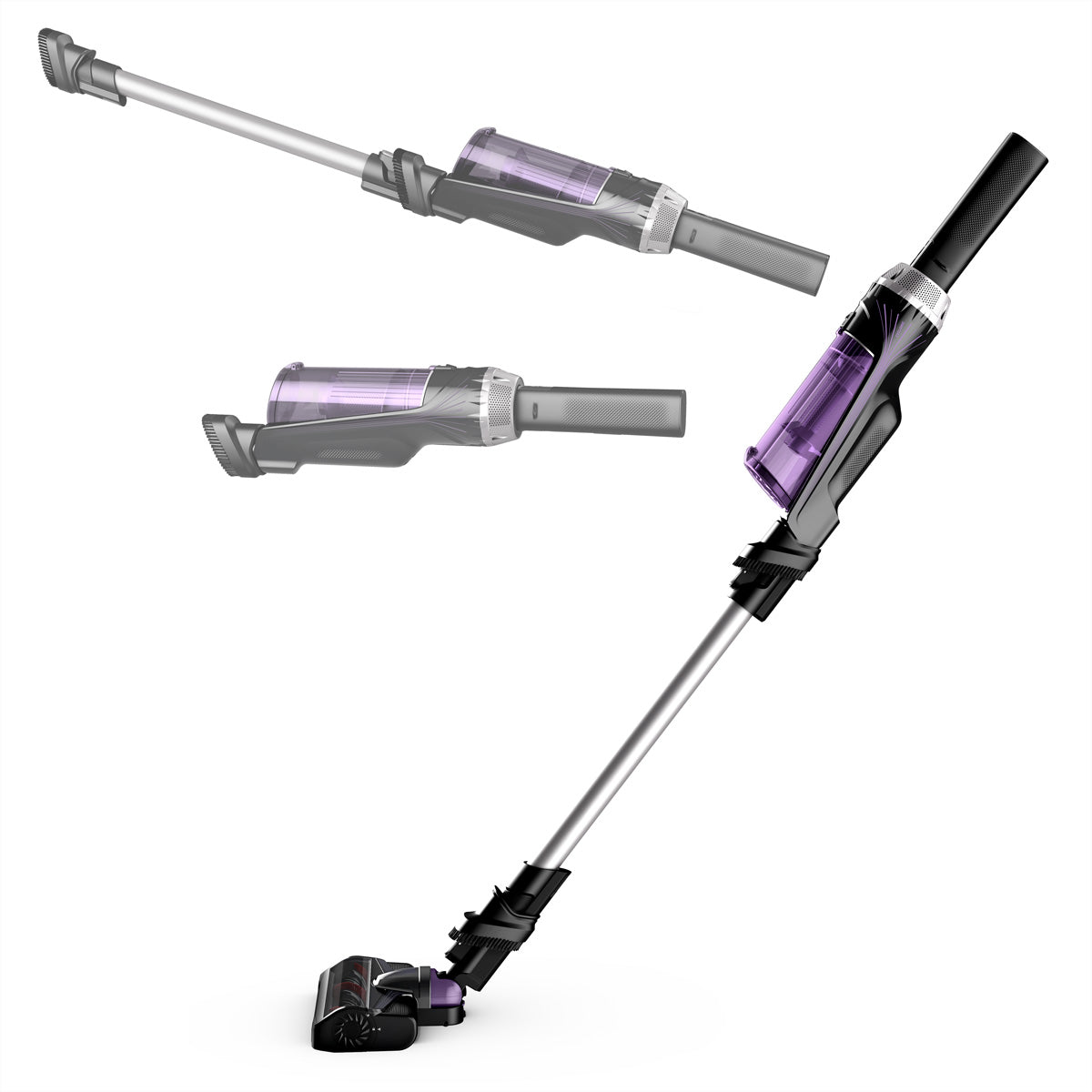 Rowenta Akkustaubsauger X-Nano RH1129WO, 2-in-1 – 40 Min., 20 AW, Behälter 0,4 l