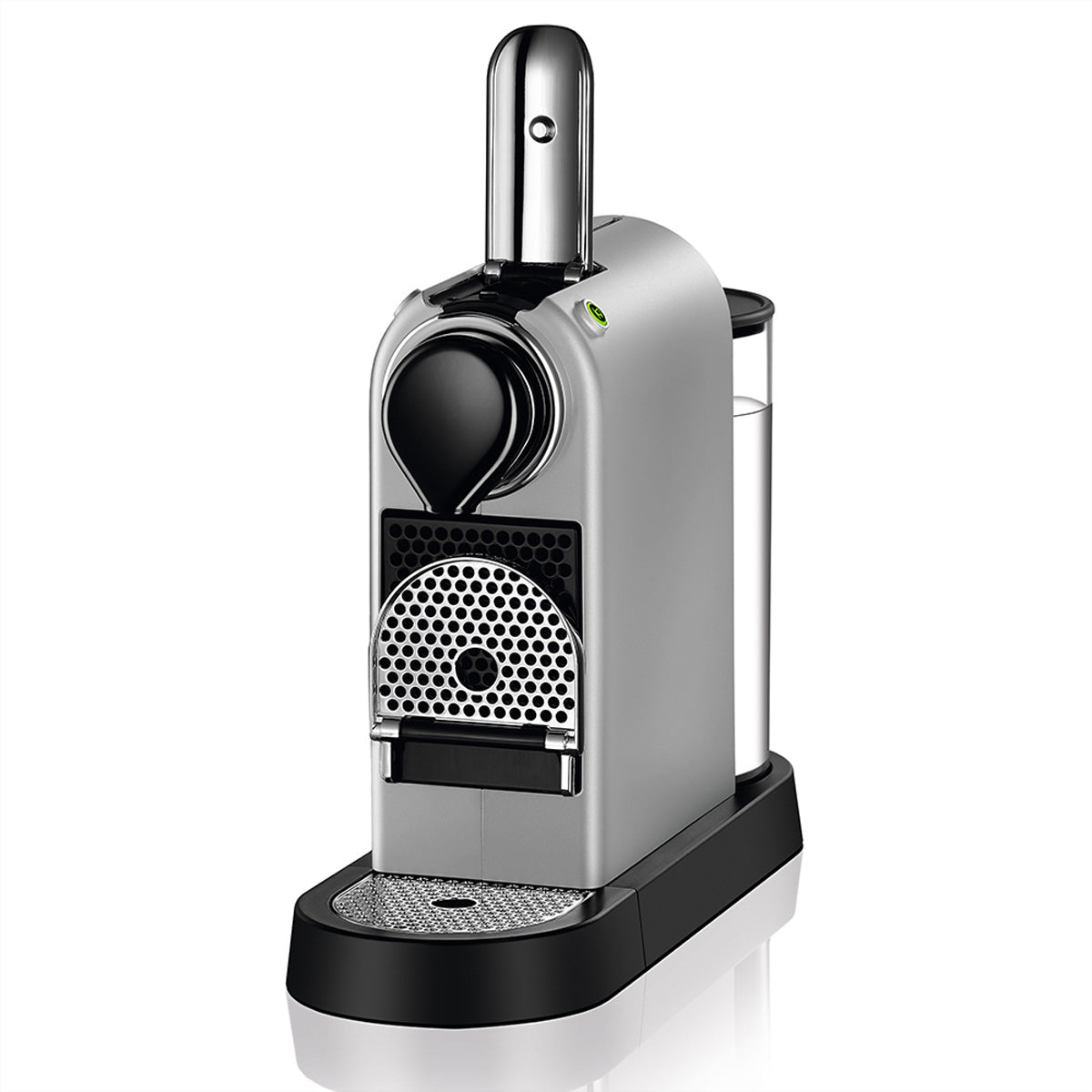 Krups CitiZ XN741BCH Kapselmaschine – für Nespresso, silber, 37,2 × 13 × 27,8 cm