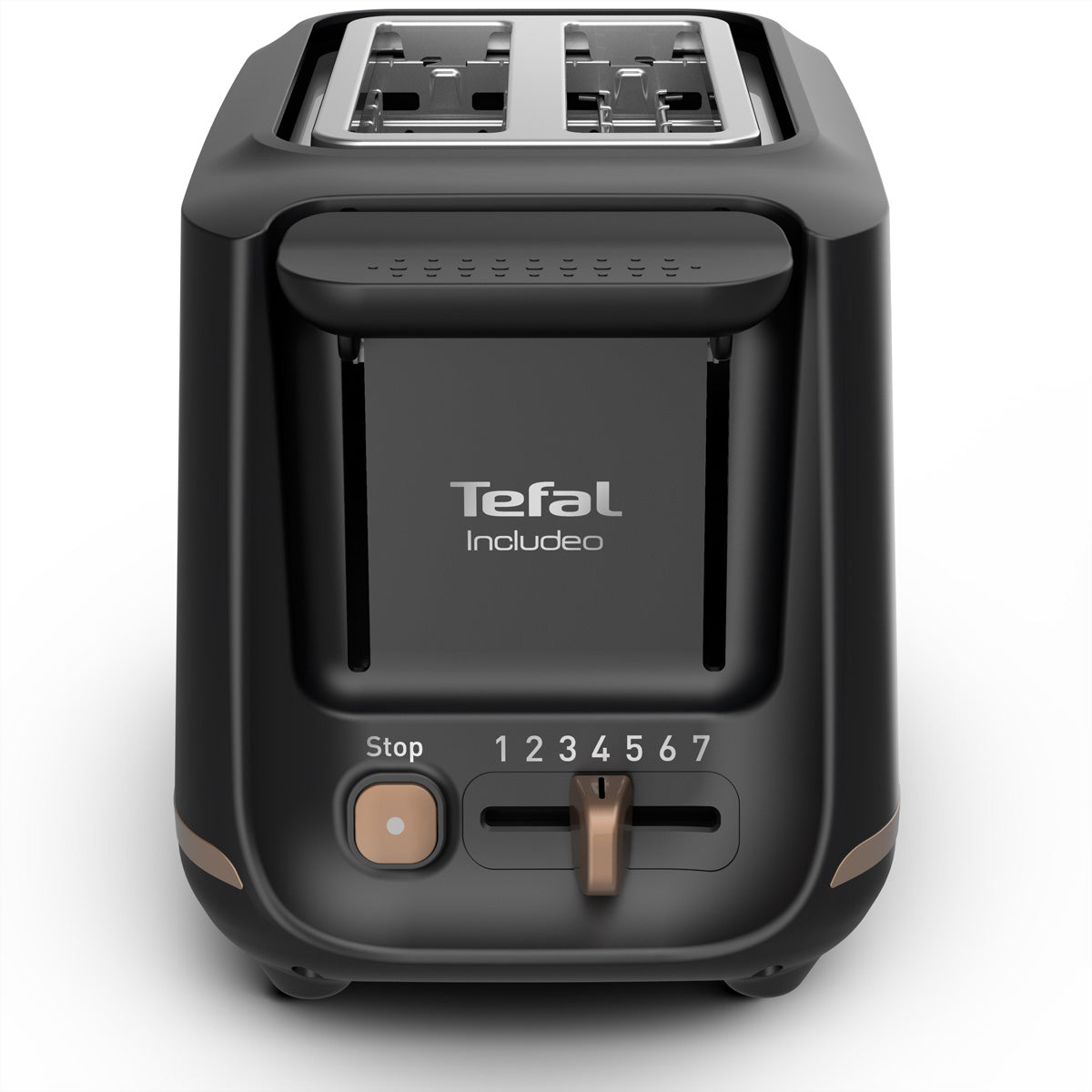 Tefal Toaster Includeo TT533811 – 2 Scheiben, 7 Bräunungsstufen, 850 W – schwarz