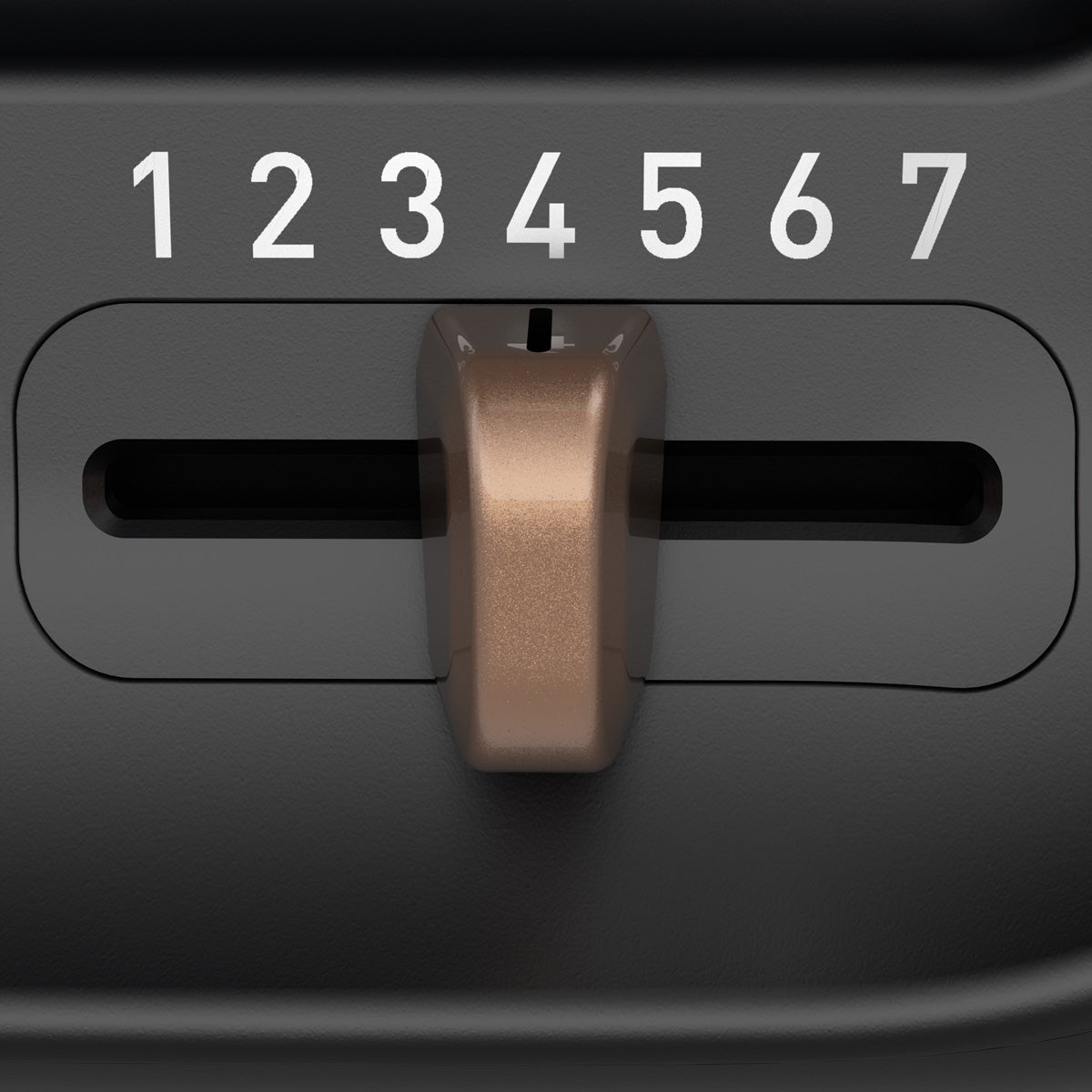 Tefal Toaster Includeo TT533811 – 2 Scheiben, 7 Bräunungsstufen, 850 W – schwarz