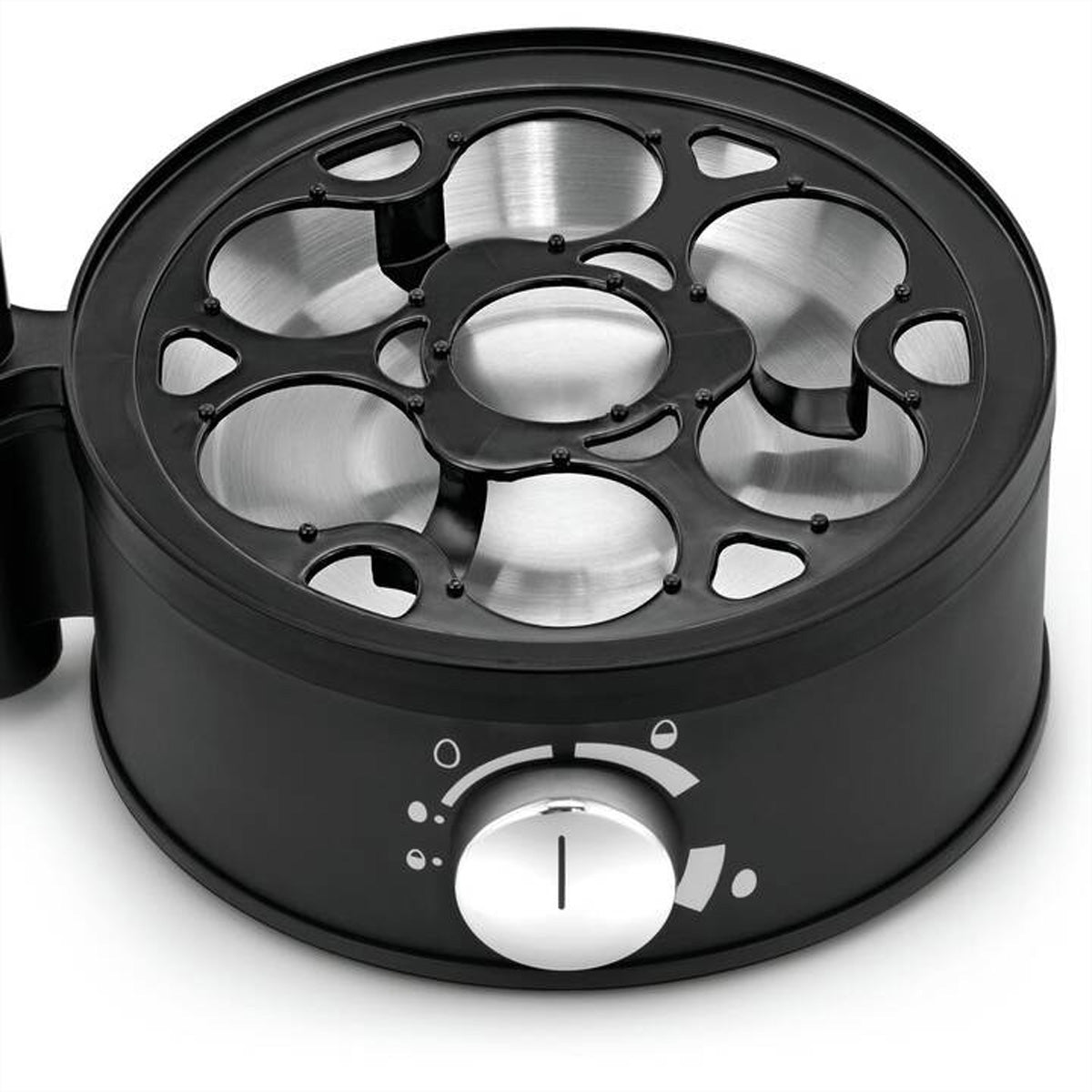 WMF Stelio Eierkocher – 7 Eier, 350 W – Schwarz/Edelstahl