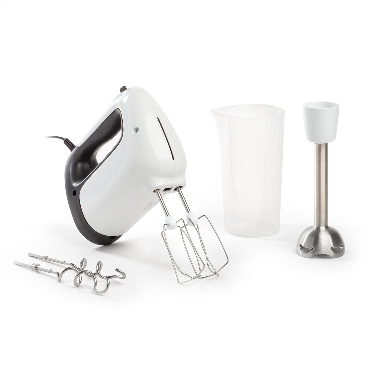 Moulinex Handmixer HM462110 – 500 W, Turbo-Funktion – Weiss