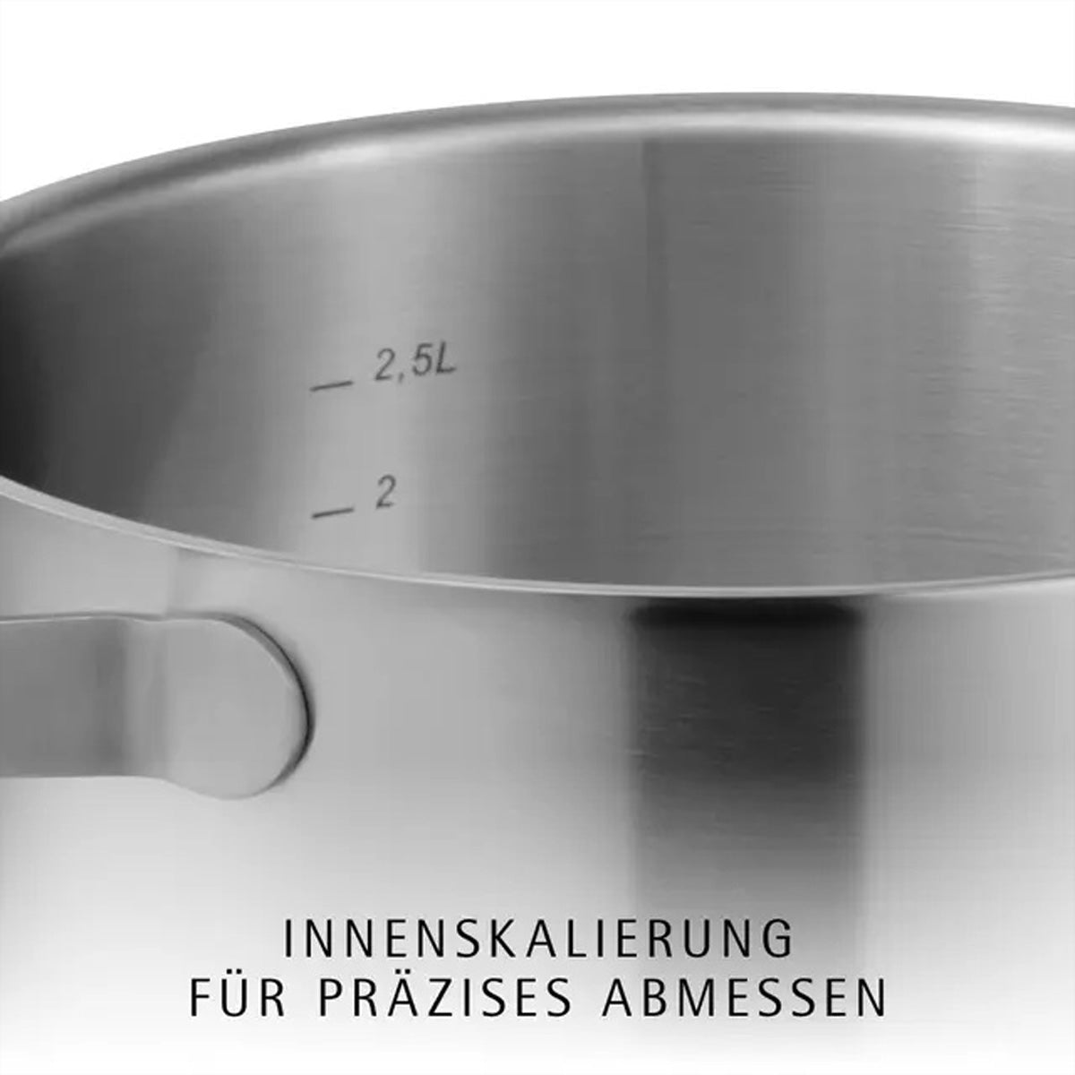 WMF Kochtopf Comfort Line – Ø 24 cm, Edelstahl, für Induktion, Gas, Glaskeramik