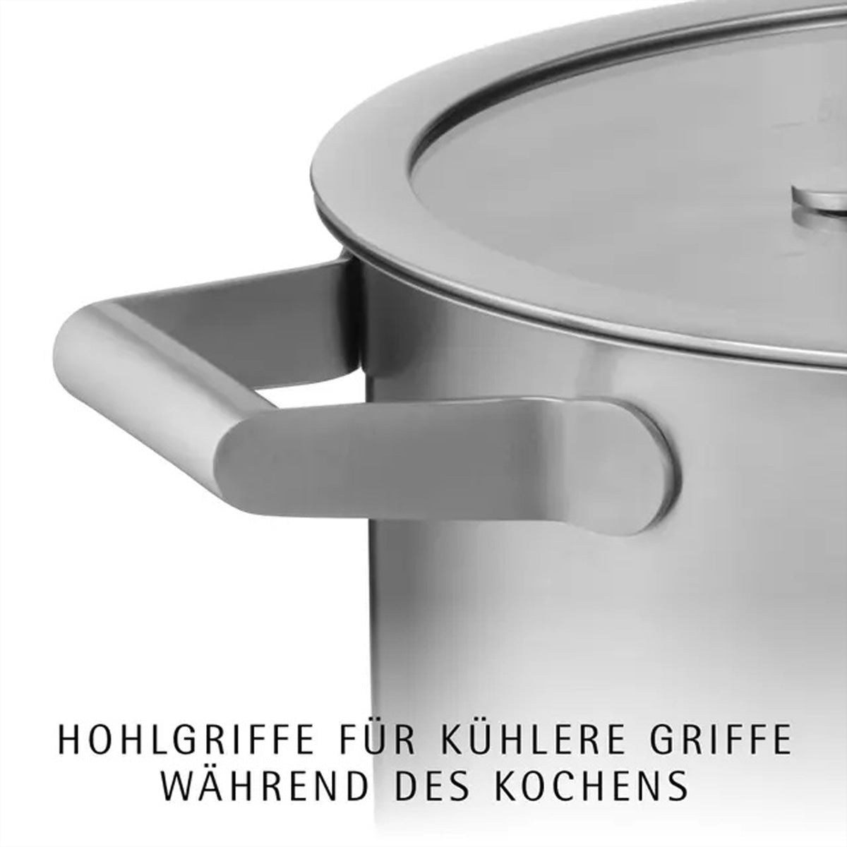 WMF Kochtopf Comfort Line – Ø 24 cm, Edelstahl, für Induktion, Gas, Glaskeramik