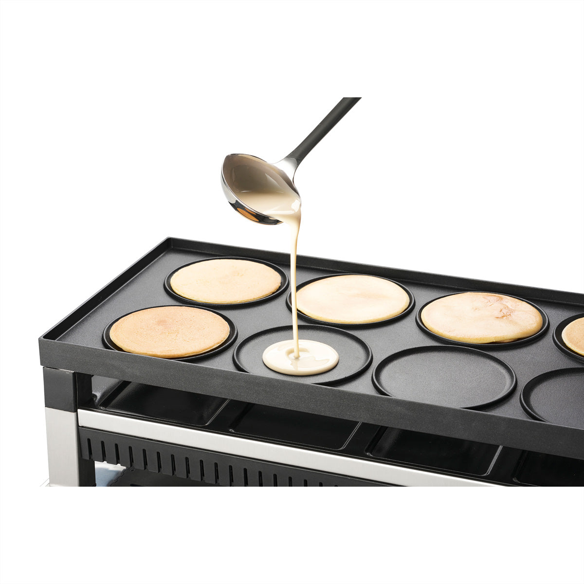 Solis Tischgrill 791 – 8 Personen, Raclette & Grill, 1400 W – Schwarz/Edelstahl