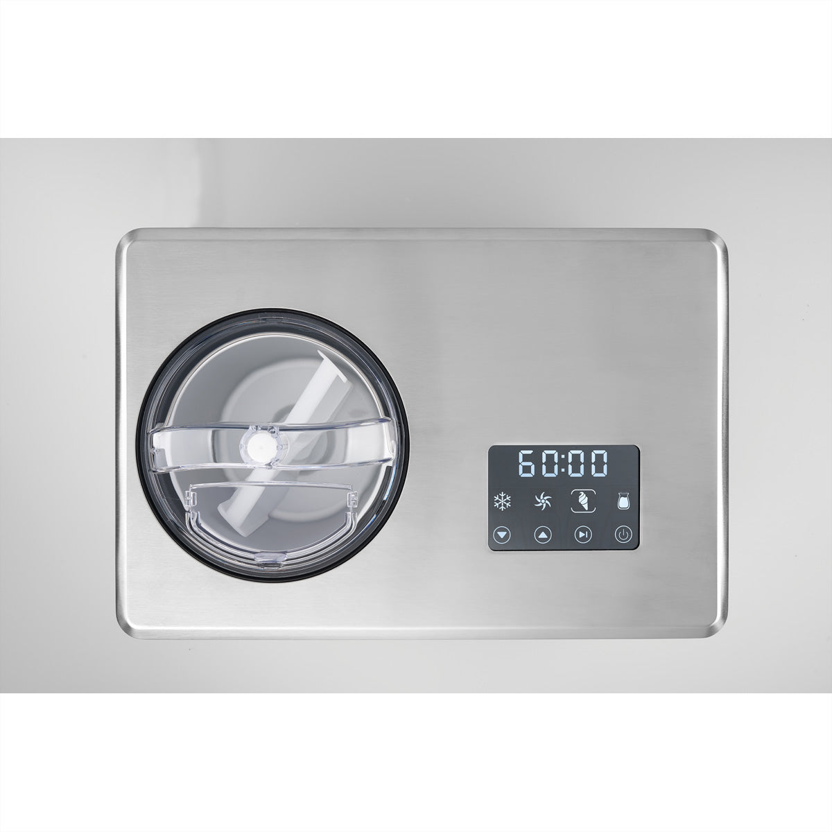 Solis Gelateria Pro Touch 8502 – 1,8 l, Glacé & Sorbet, 200 W – Edelstahl