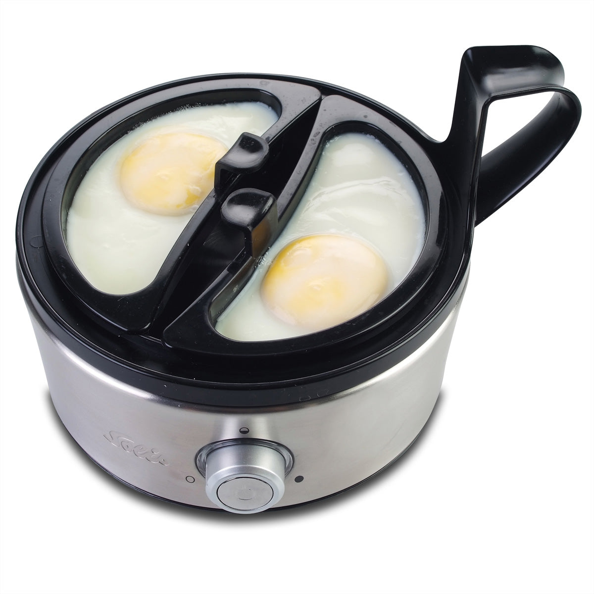 Solis Eierkocher V2 SEV Typ 8272 – 7 Eier, 400 W, Abschaltautomatik – Silber/Edelstahl