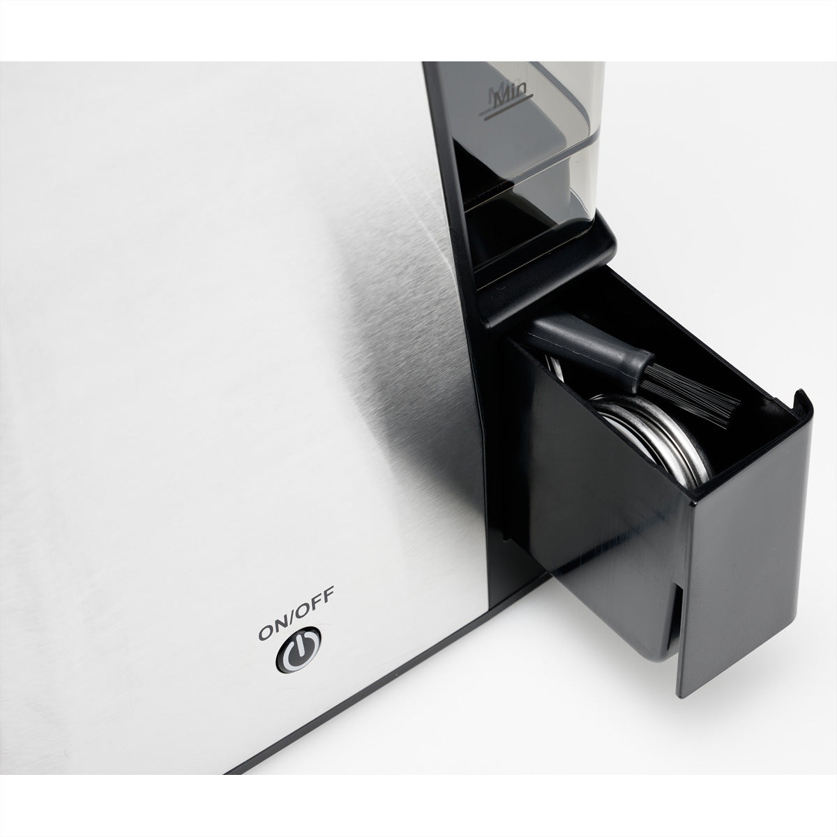 Solis Perfetta 1019 Kaffeevollautomat – 2,6 l, 16 bar, Milchaufschäumer, Silber