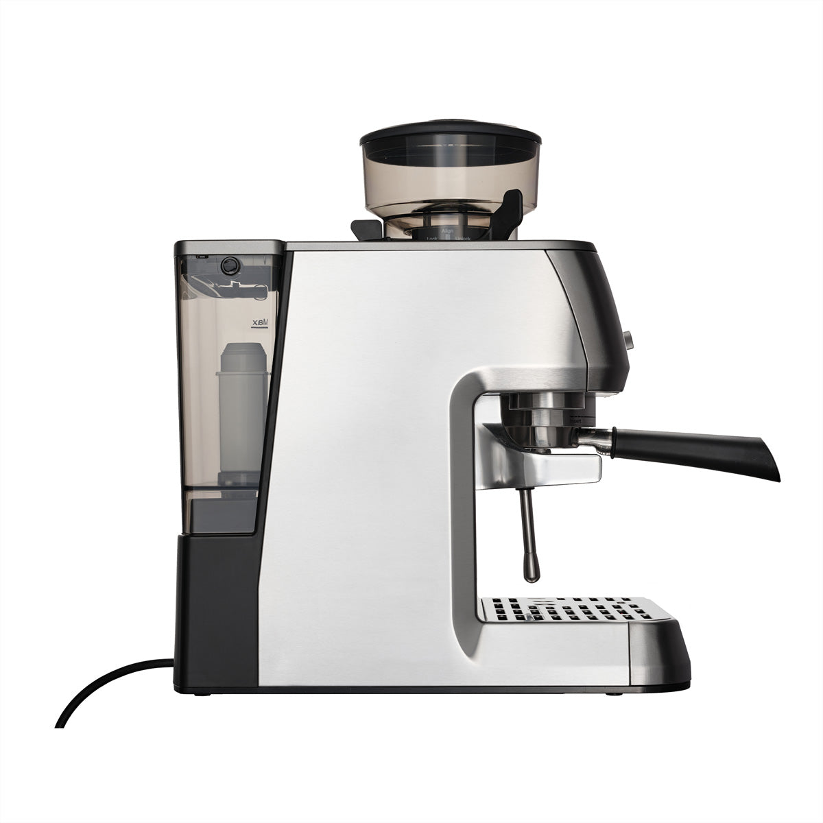 Solis Perfetta 1019 Kaffeevollautomat – 2,6 l, 16 bar, Milchaufschäumer, Silber