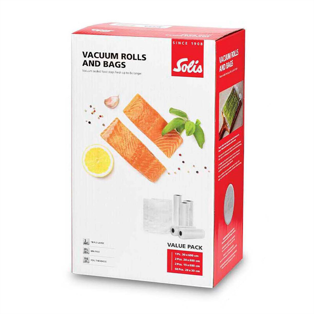 Solis Vakuumierbeutel Value Pack – 20 × 31 cm