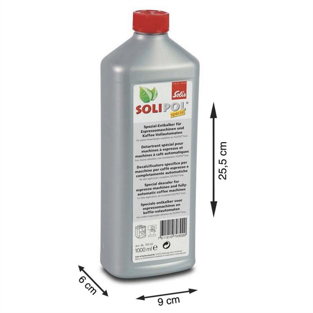 Solis Entkalker Solipol – für Kaffeemaschinen, 1 l