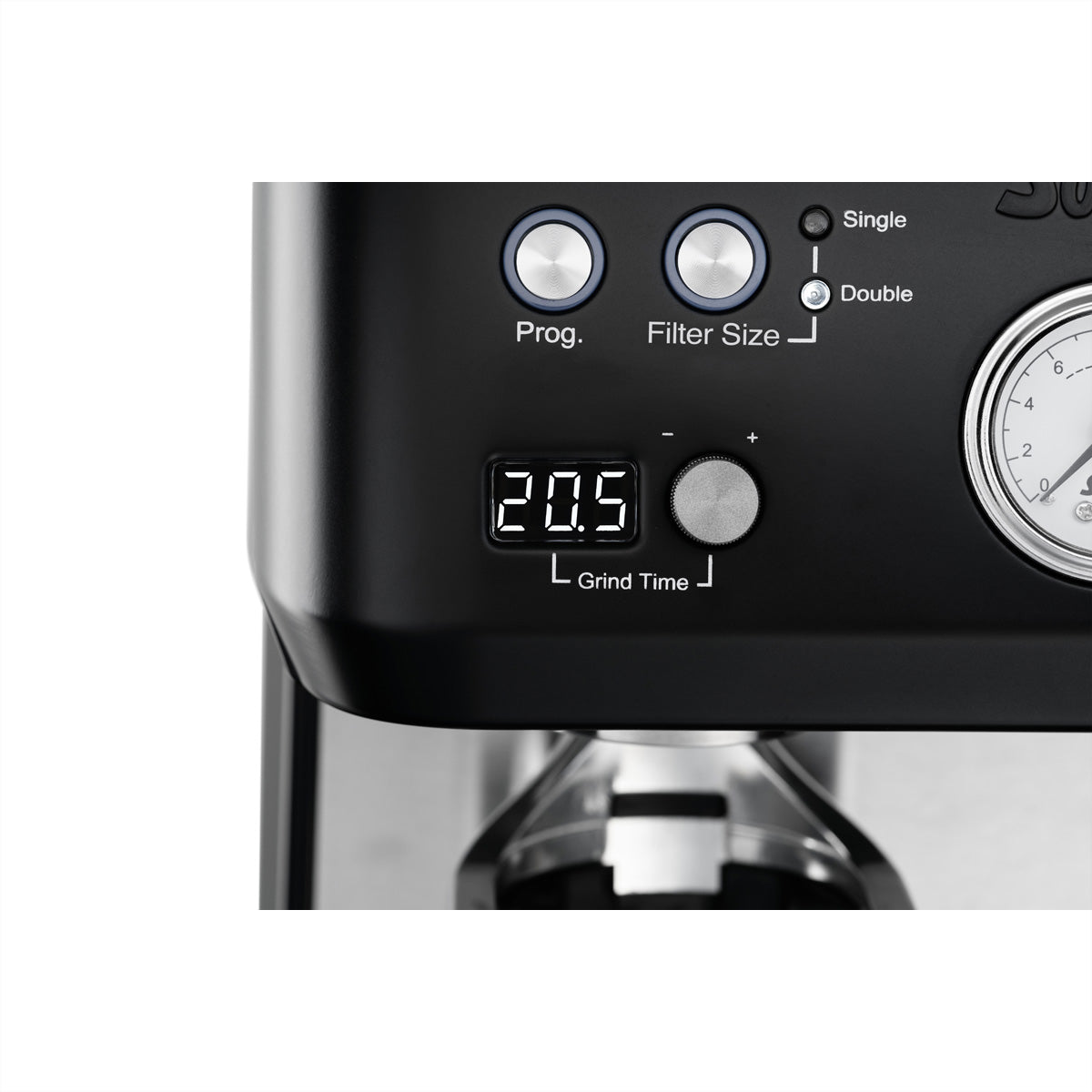 Solis Perfetta 1019 Espressomaschine (Siebträger) – 16 bar, 2,6 l, Dampfdüse, 30,0×40,0×38,0 cm