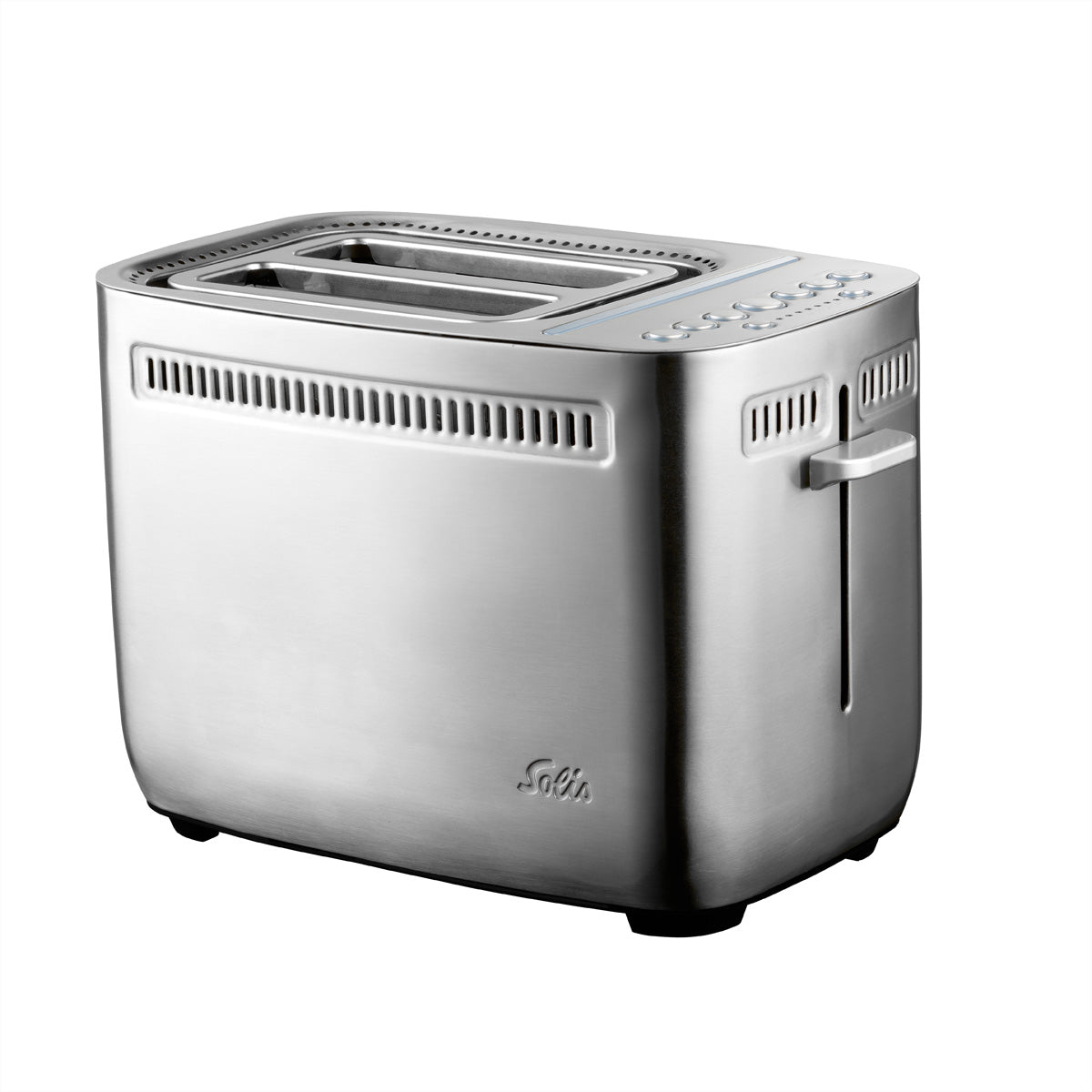Solis Sandwichtoaster 8003 – 1635 W, 2 Scheiben, 7 Bräunungsstufen – Edelstahl
