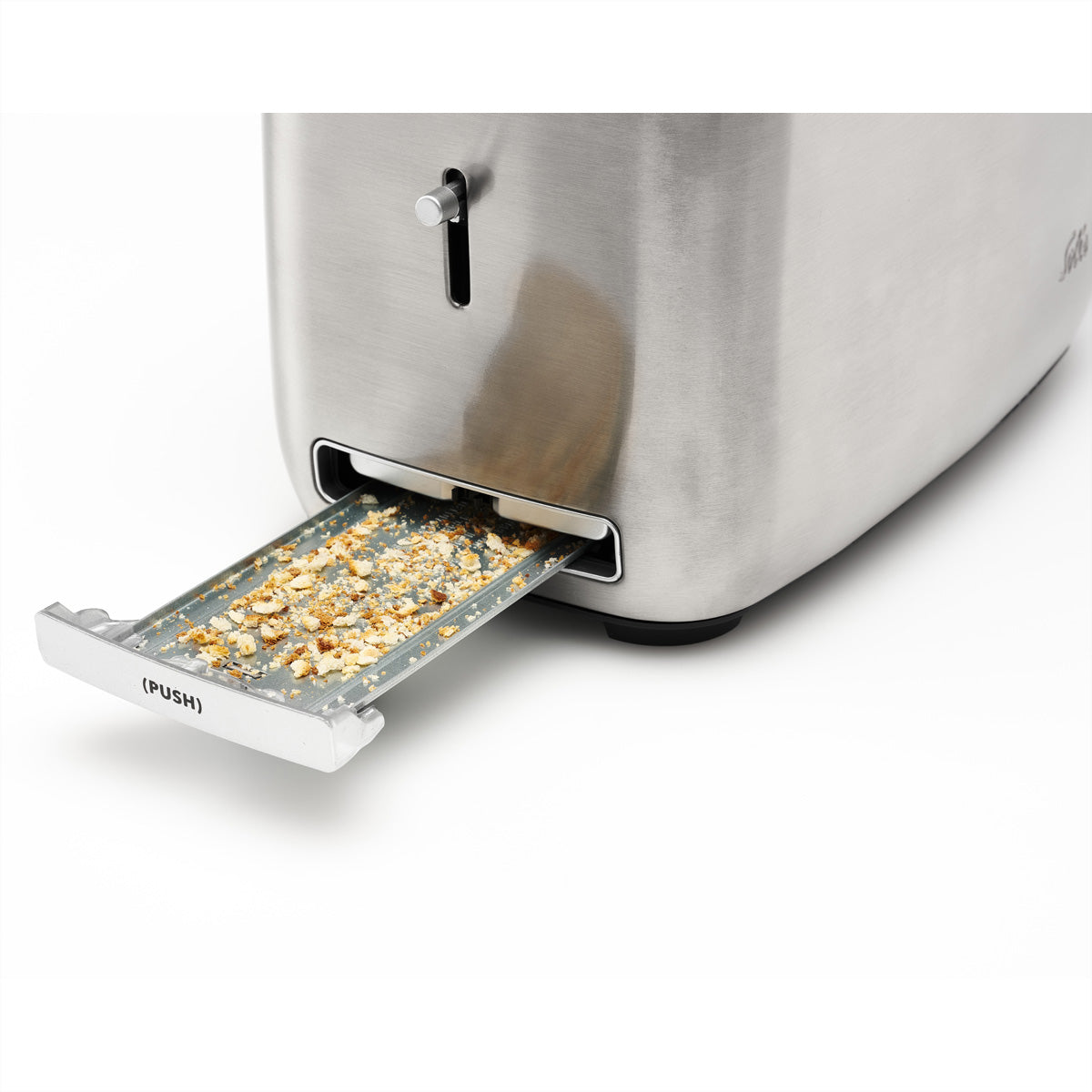 Solis Sandwichtoaster 8003 – 1635 W, 2 Scheiben, 7 Bräunungsstufen – Edelstahl