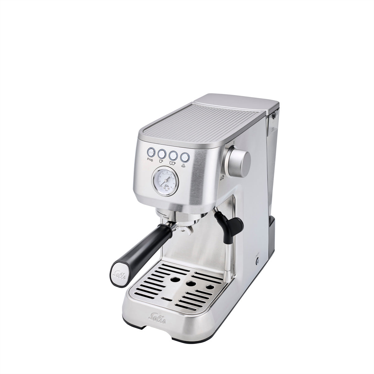 Solis Barista Perfetta+ 1170 Espressomaschine (Siebträger) – 15 bar, 1,7 l, Dampfdüse, 18,7 × 32,1 × 37,2 cm