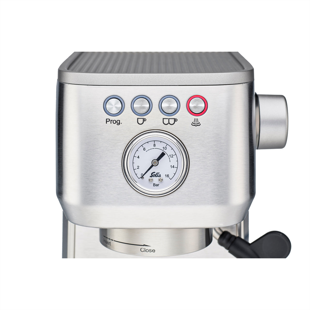 Solis Barista Perfetta+ 1170 Espressomaschine (Siebträger) – 15 bar, 1,7 l, Dampfdüse, 18,7 × 32,1 × 37,2 cm