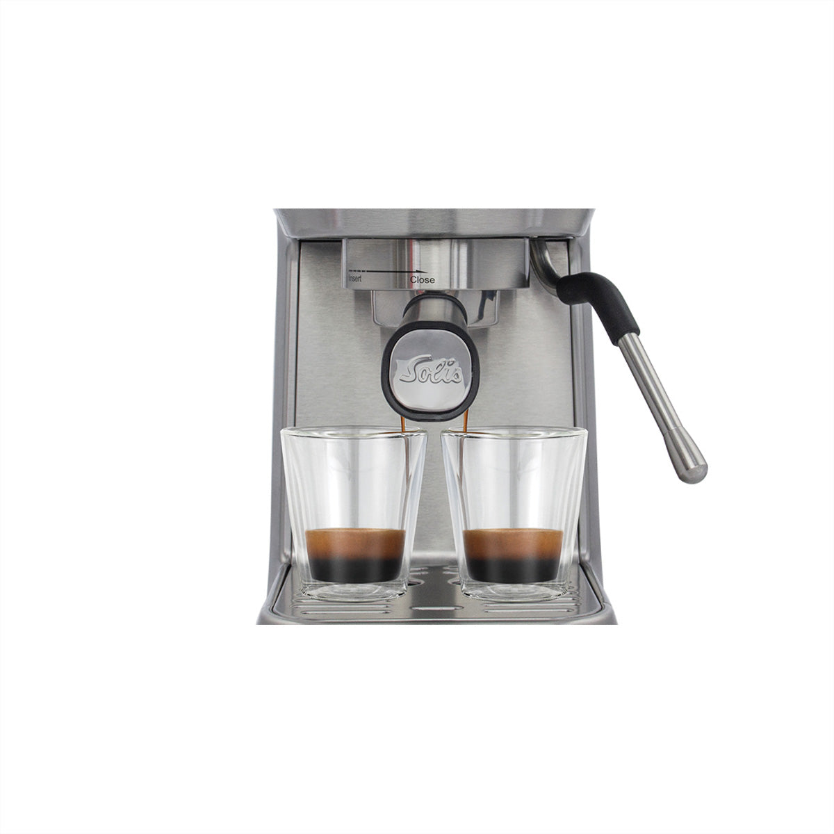 Solis Barista Perfetta+ 1170 Espressomaschine (Siebträger) – 15 bar, 1,7 l, Dampfdüse, 18,7 × 32,1 × 37,2 cm