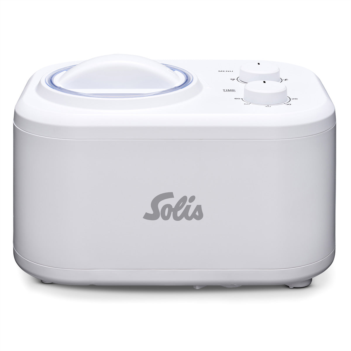 Solis Eismaschine Gelatissima 8503 – 1 l, 100 W, eingebauter Kompressor – weiss