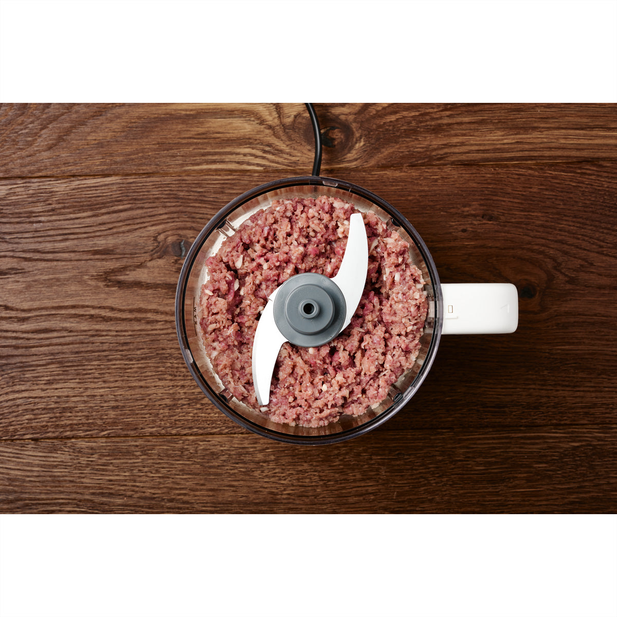 Solis Multi Chopper Typ 8330 – 1 l, 200 W, 5 Klingen, spülmaschinenfest – weiss