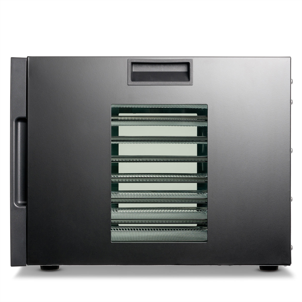 Solis Dörrgerät VitaDry SEV – 8 Edelstahlschalen, 850 W, 48 h Timer – schwarz