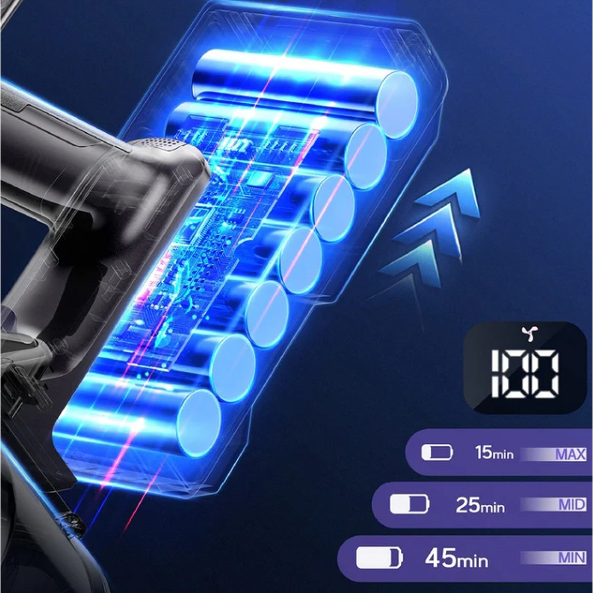 Solis Akkustaubsauger Flexi Vac Cleaner 350 – 45 min, 350 W, Behälter 1 l