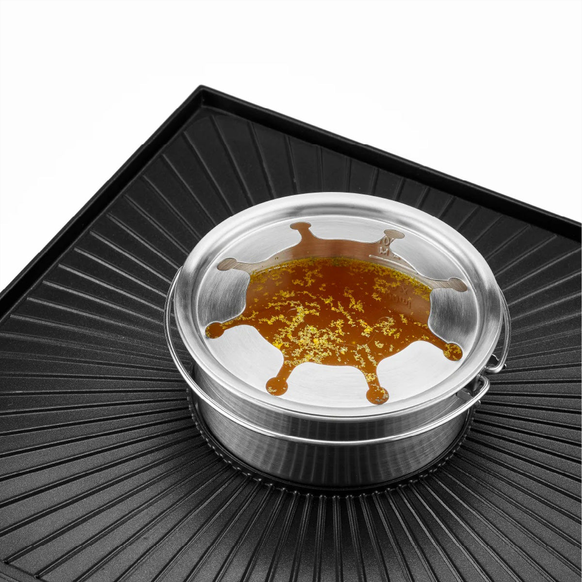 Solis Fondue-Set Combi-Grill 3 in 1 Typ 796 – Fonduetopf 1,3 l, 8 Personen, elektrisch – Edelstahl/Schwarz