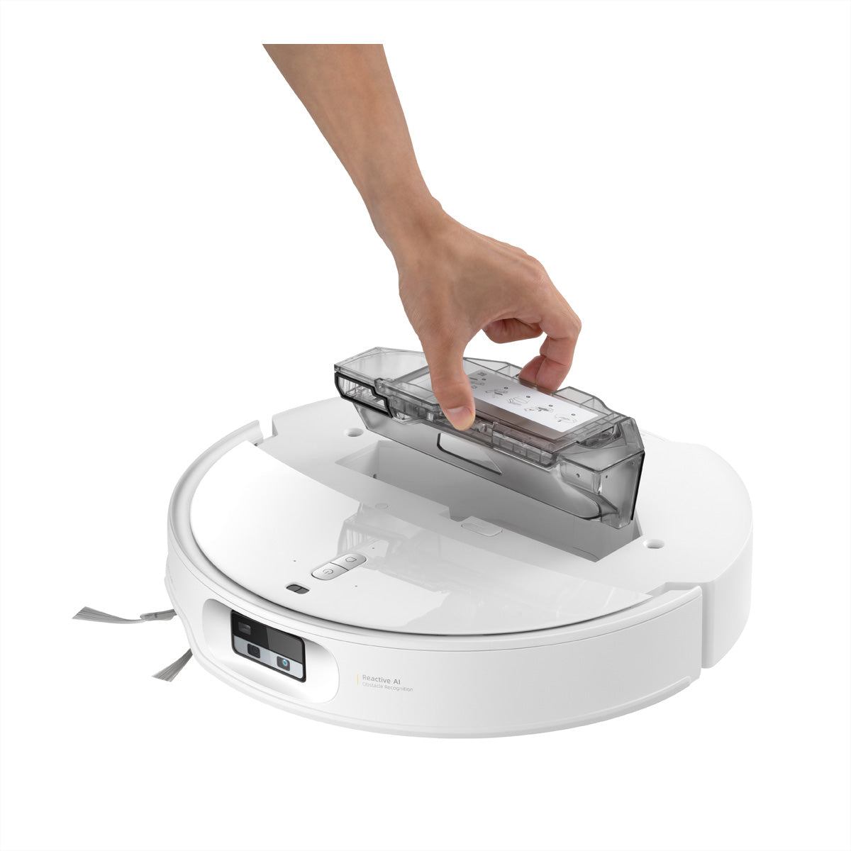 Roborock Qrevo Edge 2X Saugroboter mit Absaugstation und Wischfunktion – 25000 Pa, 188 min, Höhe 80 mm
