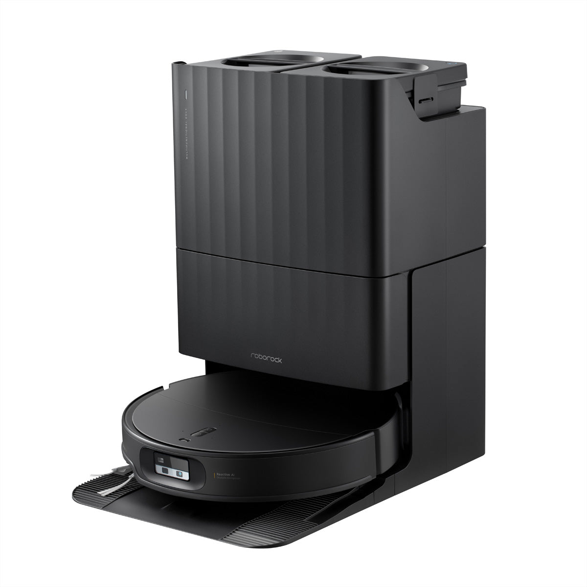 Roborock Saugroboter Qrevo Edge 2X mit Absaugstation und Wischfunktion – 25000 Pa, 188 min, Höhe 80 mm