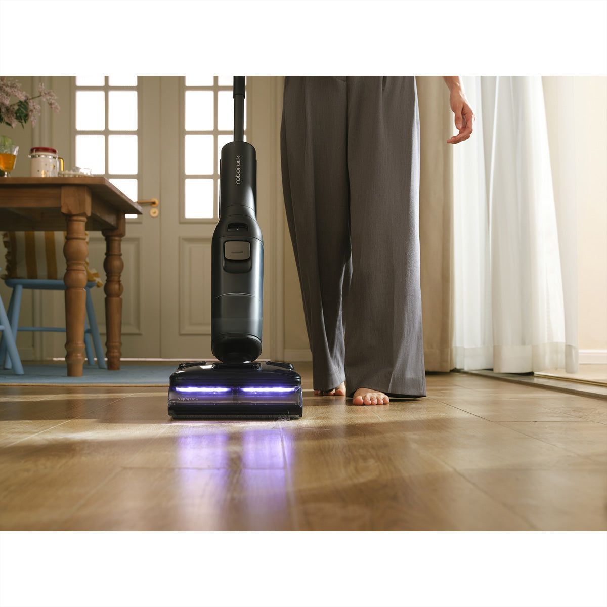 Roborock Nass-/Trockensauger F25 Steam, mit Wischfunktion – 1 l, 280 W, 80 min