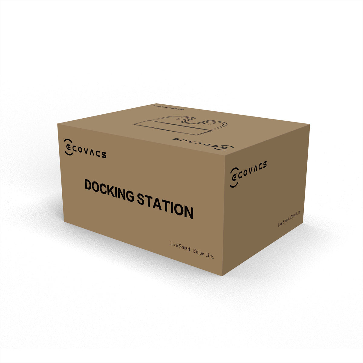 Ecovacs Ladestation – weiss, 1 Stück – für DEEBOT T9/T9+/T8